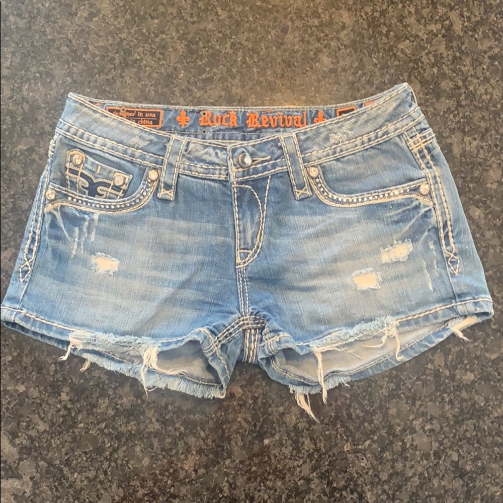 Rock Revival Denim Short